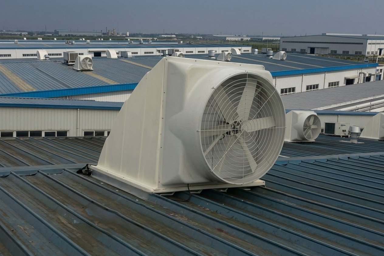 FRP Roof Fan Detail
