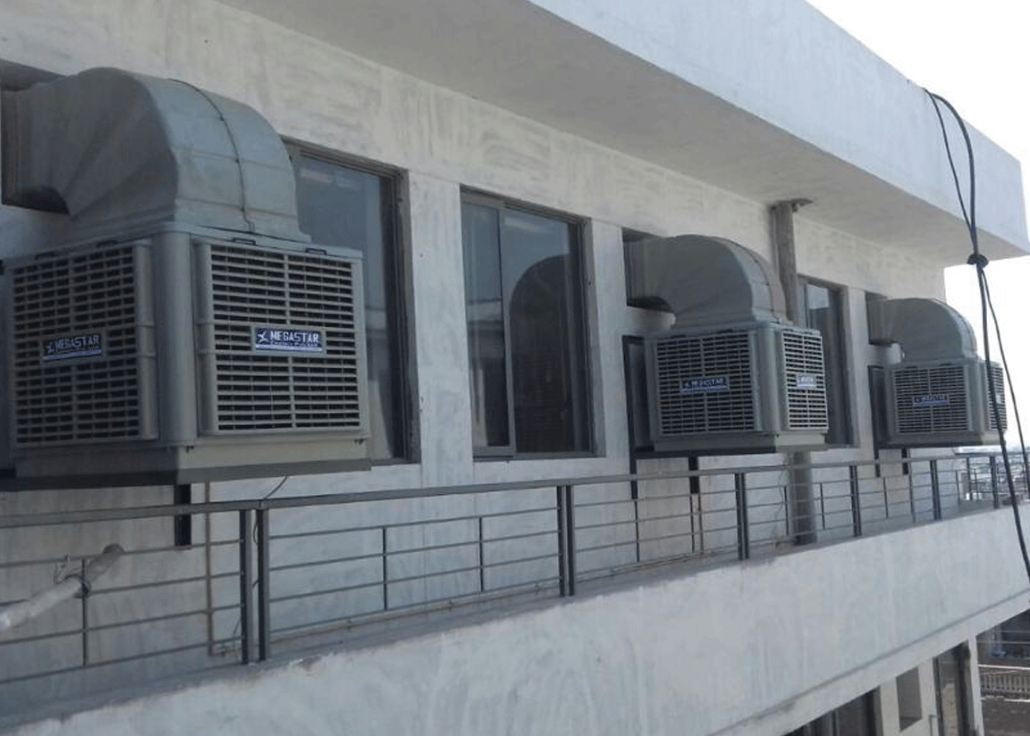 Evaporative Air Best Duct Cooler Duct Air Cooler Heavy Duty Industrial