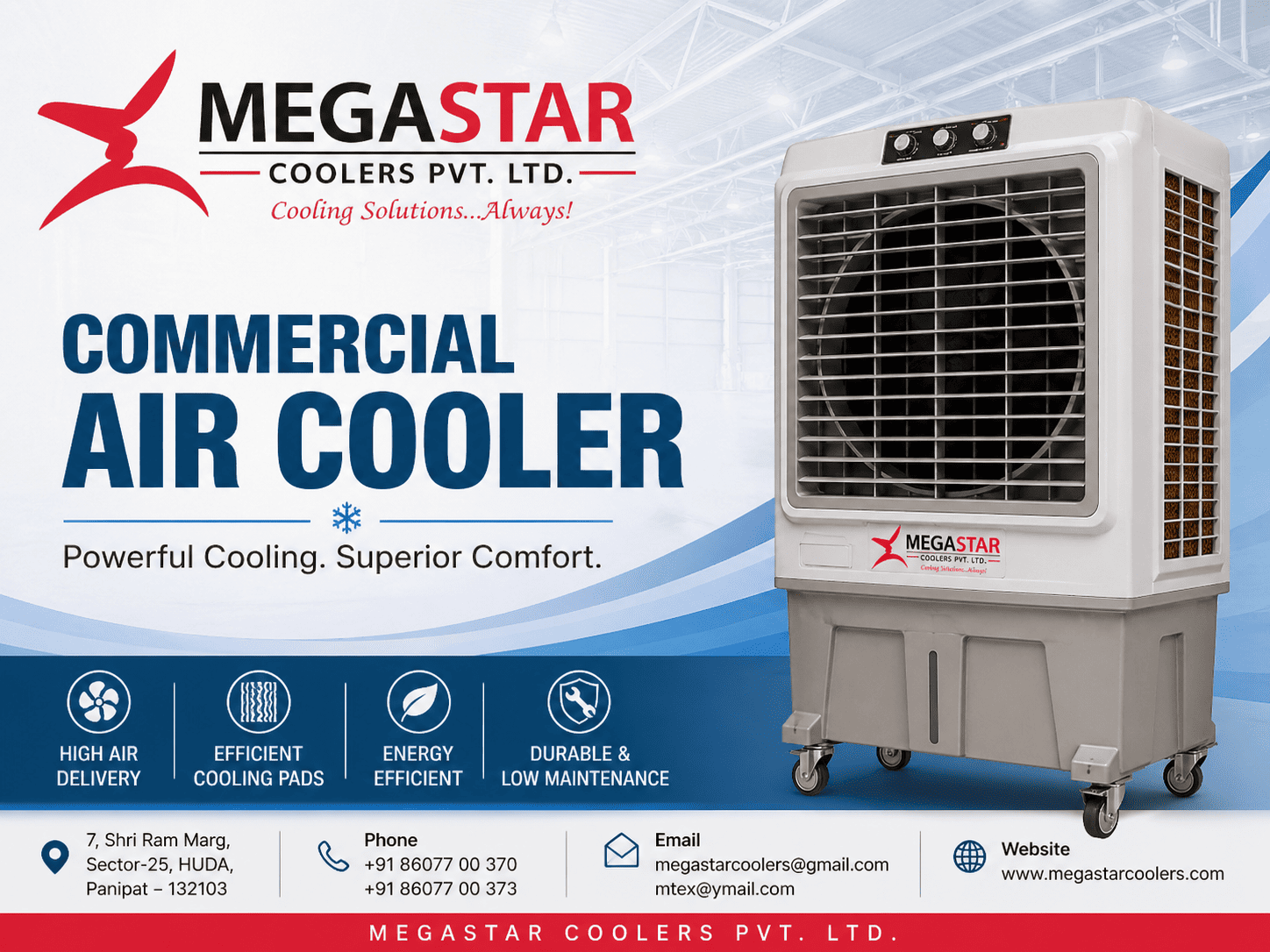 Best Commercial Air Cooler Manufacturer in India