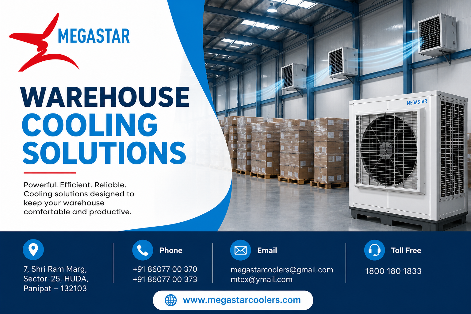 Best Warehouse Cooling Solutions for Large Industries in India