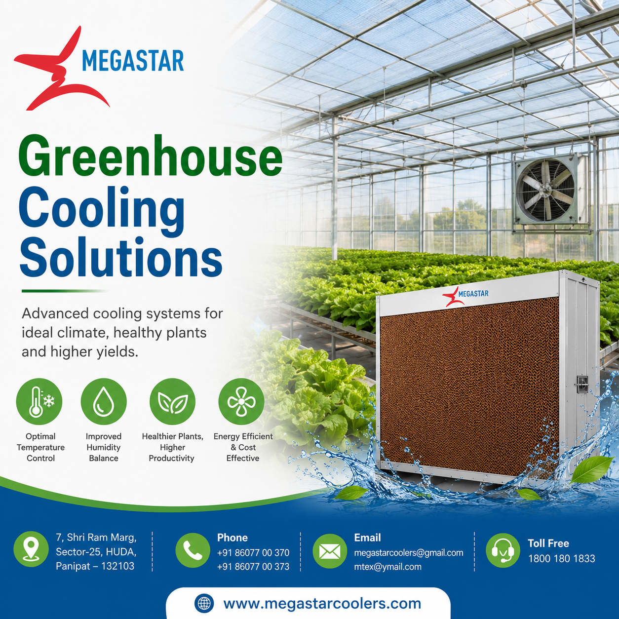 Greenhouse Cooling Solutions for Hot Climates