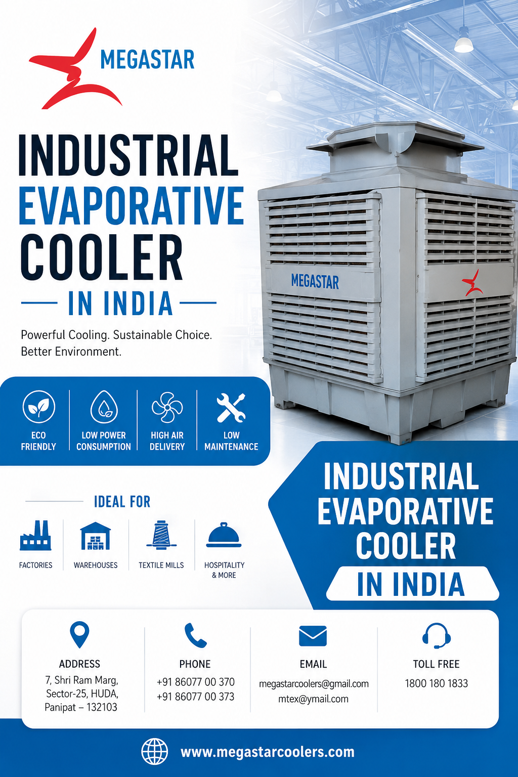 Industrial Evaporative Coole