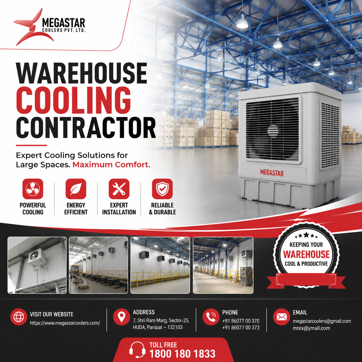 How to Choose the Right Warehouse Cooling Contractor