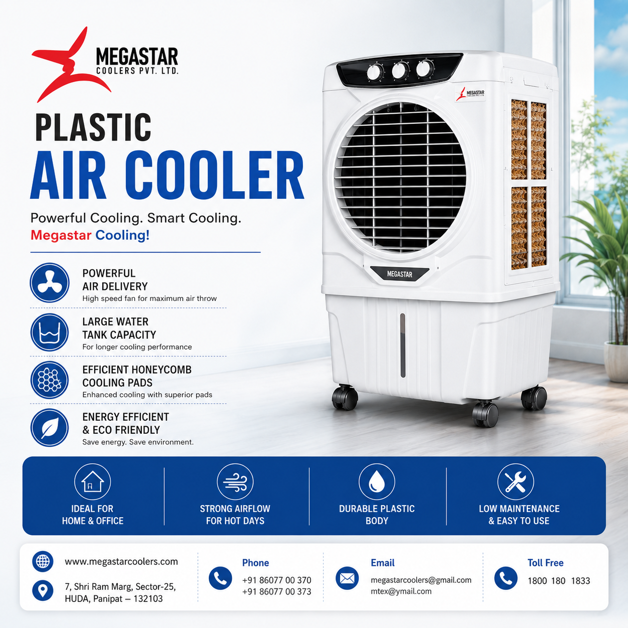 Plastic Air Cooler in Assam